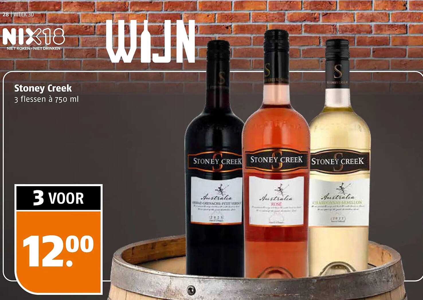 Stoney Creek 3 flessen à 750 ml