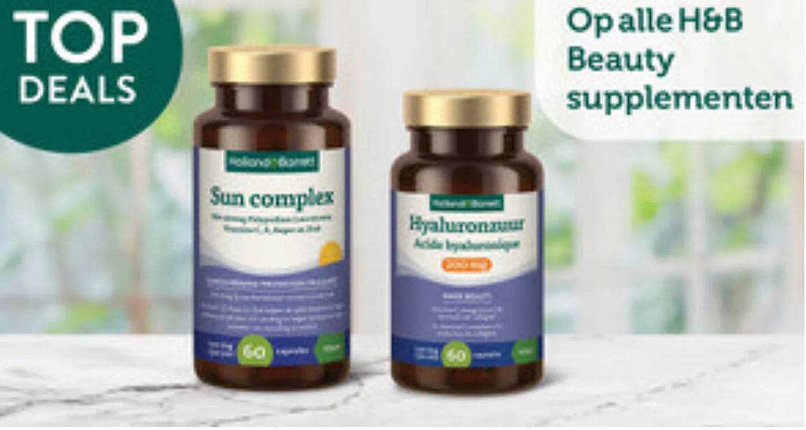 TOP DEALS Op alle H&B Beauty supplementen