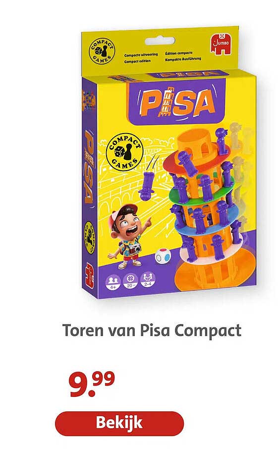 Toren van Pisa Compact