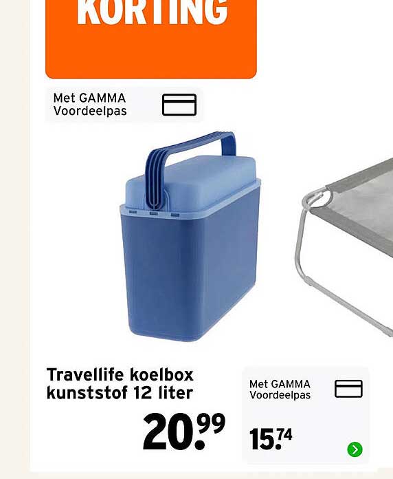 Travellife koelbox kunststof 12 liter