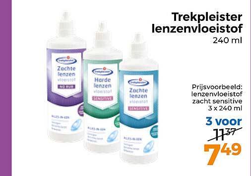 Trekpleister lenzenvloeistof 240 ml