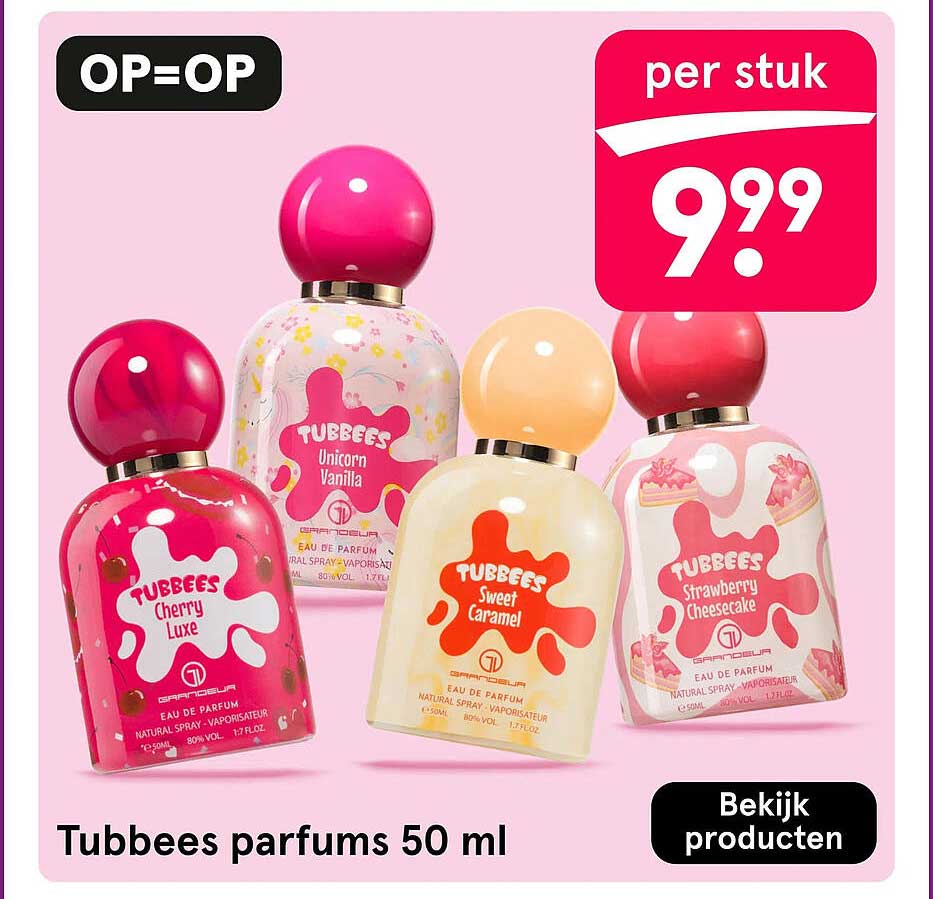 Tubbees parfums 50 ml