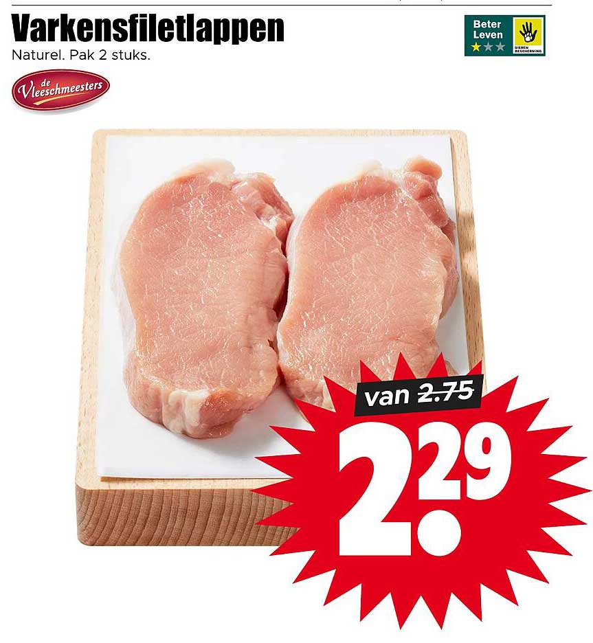 Varkensfiletlappen