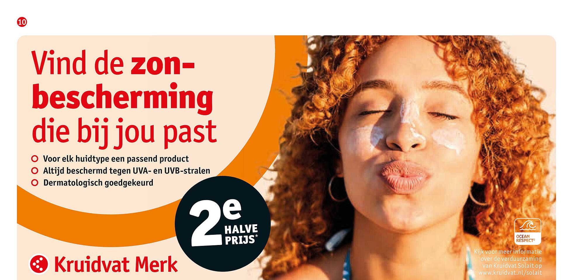 Vind de zon-bescherming die bij jou past 2e halve prijs