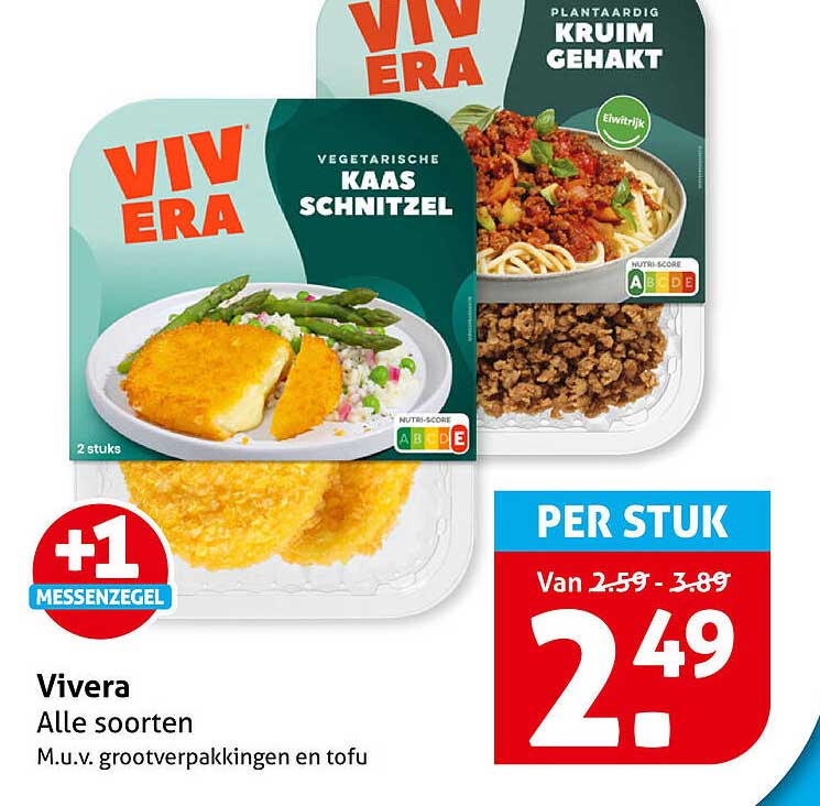 Vivera Alle soorten +1 messenregel
