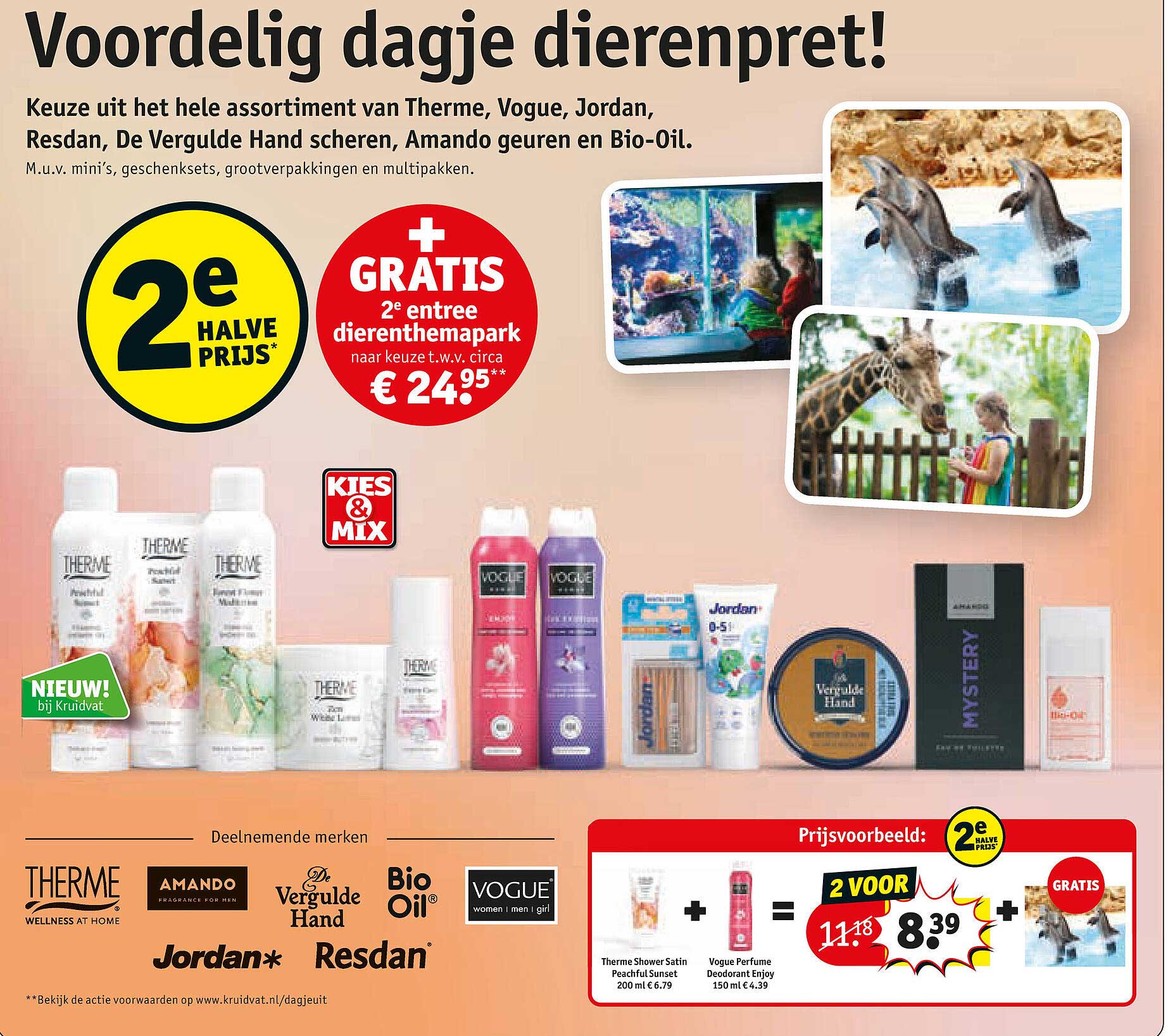 Voordelig dagje dierenpret! 2e halve prijs