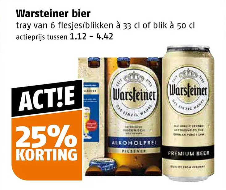Warsteiner bier