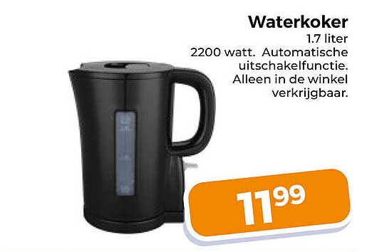 Waterkoker 1.7 liter