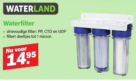 WATERLAND Waterfilter