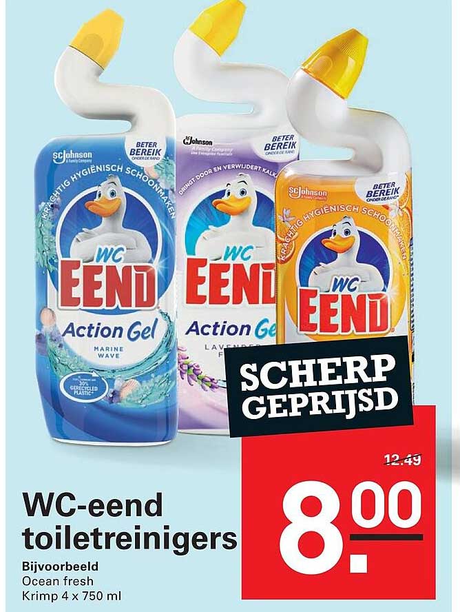 WC-eend toiletreinigers