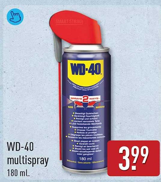WD-40 multispay 180 ml.
