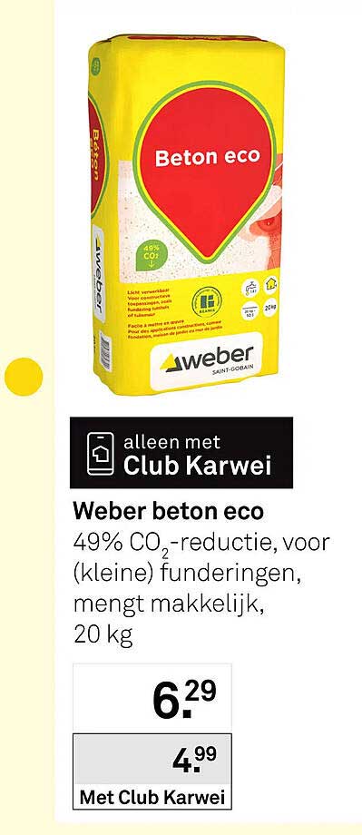 Weber beton eco