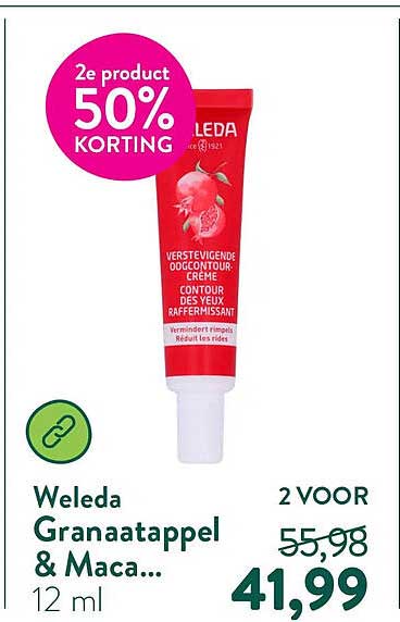 Weleda Granaatappel & Maca... 2e product 50% korting