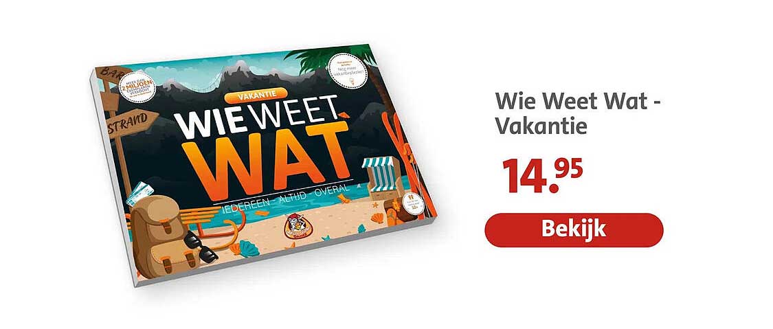 Wie Weet Wat - Vakantie
