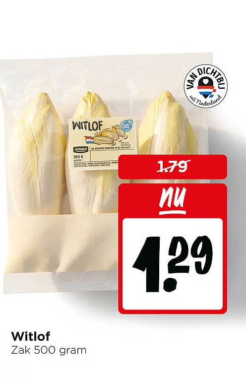 Witlof Zak 500 gram
