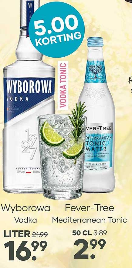 Wyborowa Vodka Fever-Tree Mediterranean Tonic