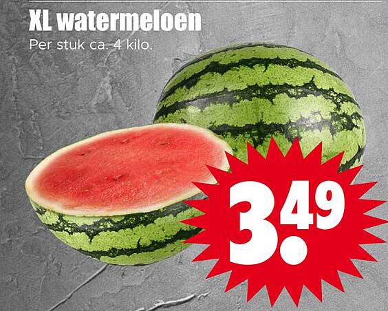 XL watermeloen