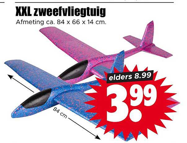XXL zweefvliegtuig