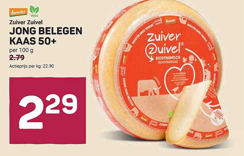 Zuiver Zuivel JONG BELEGEN KAAS 50+