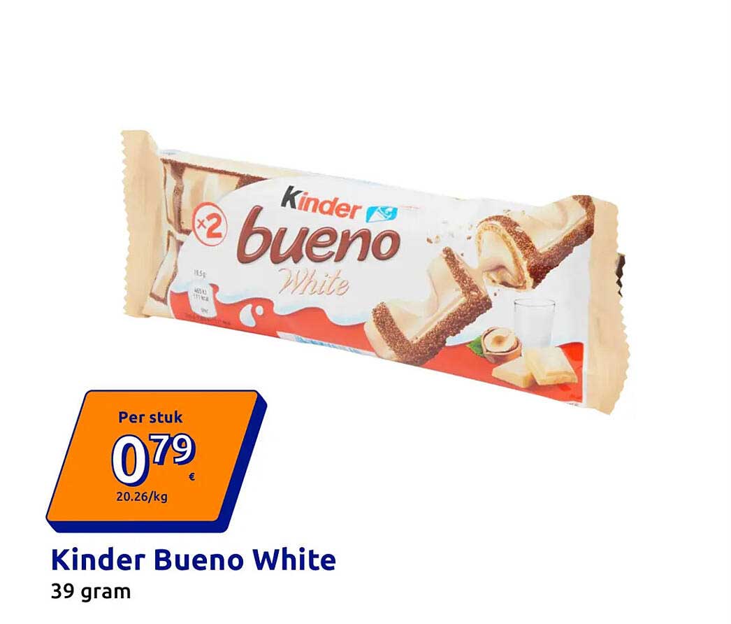 Kinder Bueno White