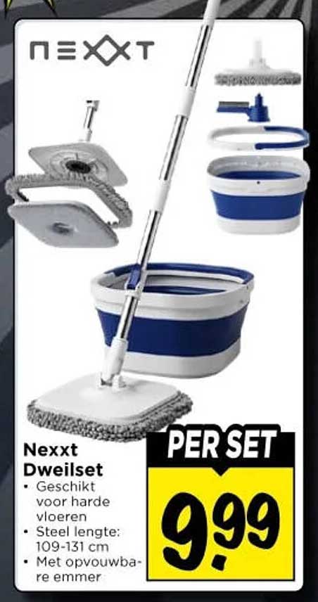 Nexxt Dweilset PER SET