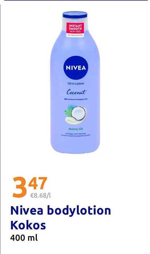 Nivea bodylotion Kokos 400 ml