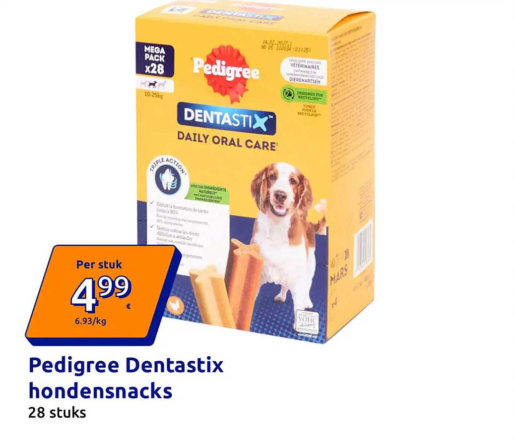 Pedigree Dentastix hondensnacks 28 stuks