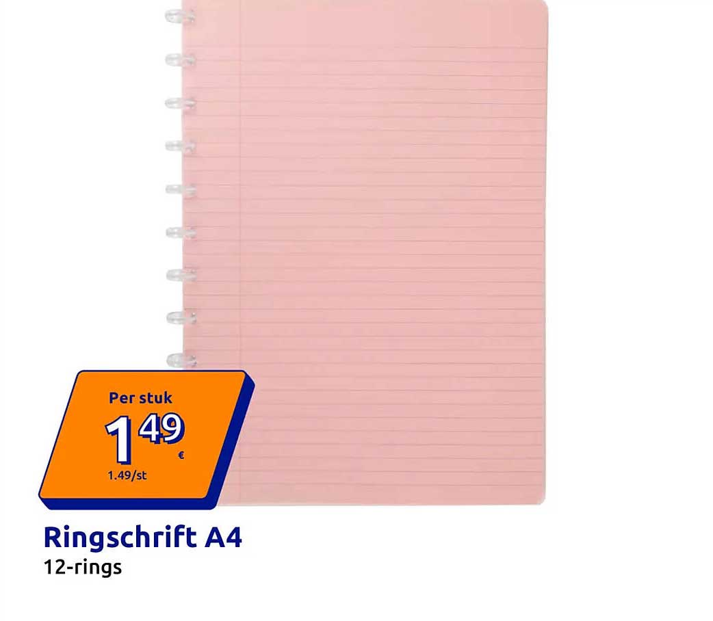Ringschrift A4 12-rings
