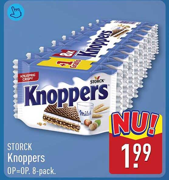STORCK Knoppers OP=OP. 8-pack.
