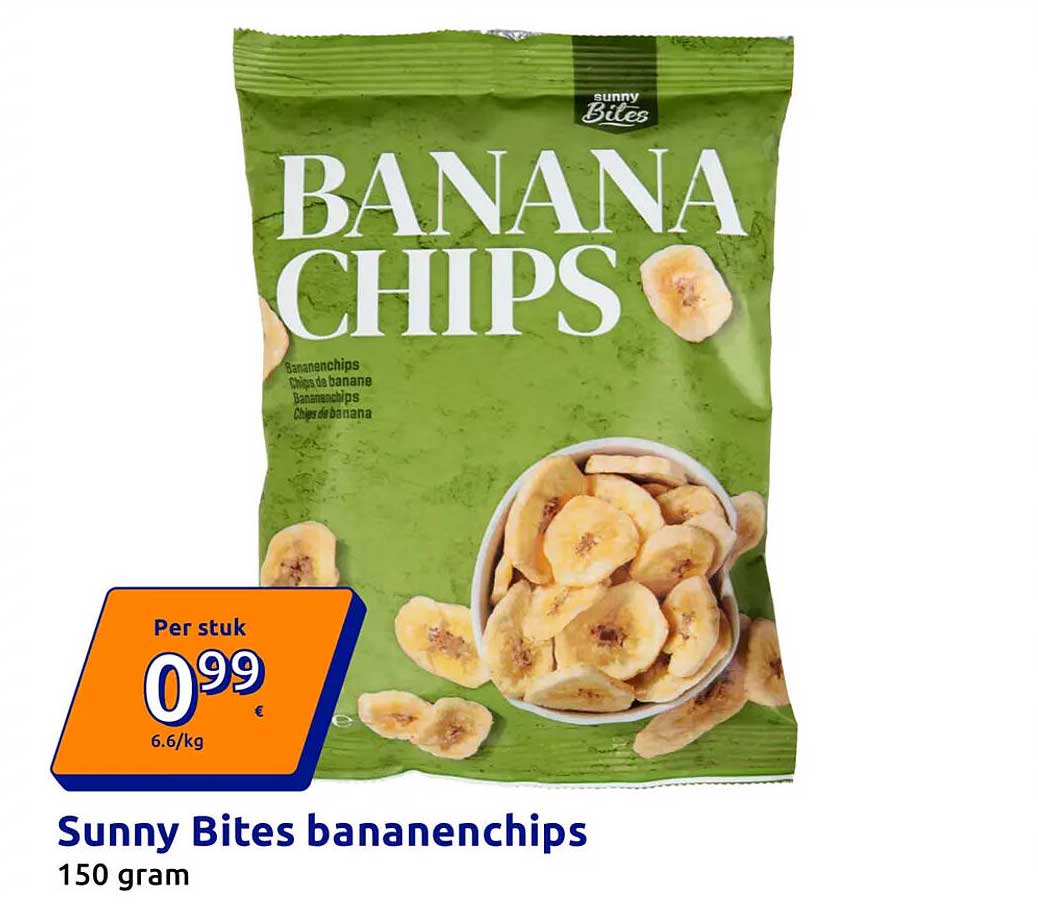 Sunny Bites bananenchips