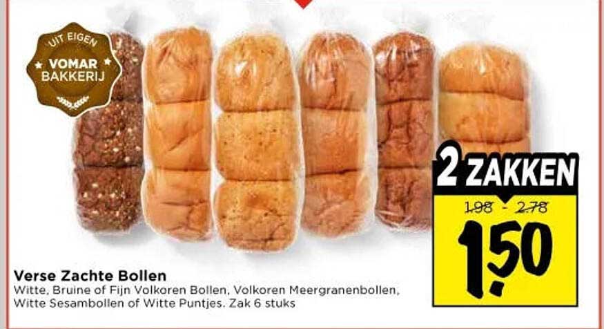 Verse Zachte Bollen 2 ZAKKEN