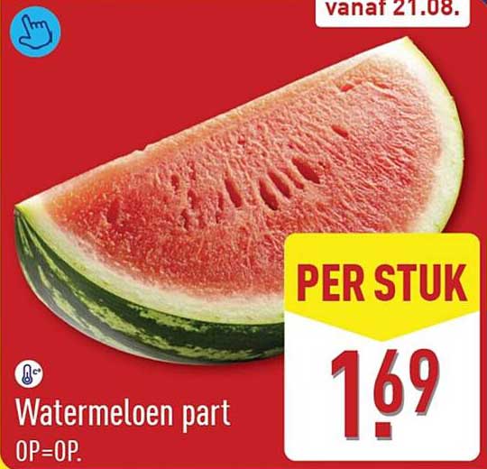 Watermeloen part