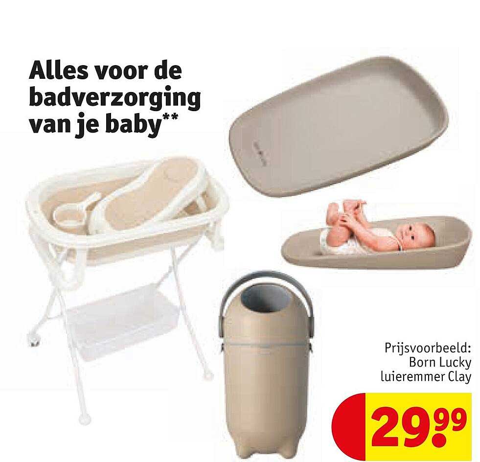 Alles voor de badverzorging van je baby**