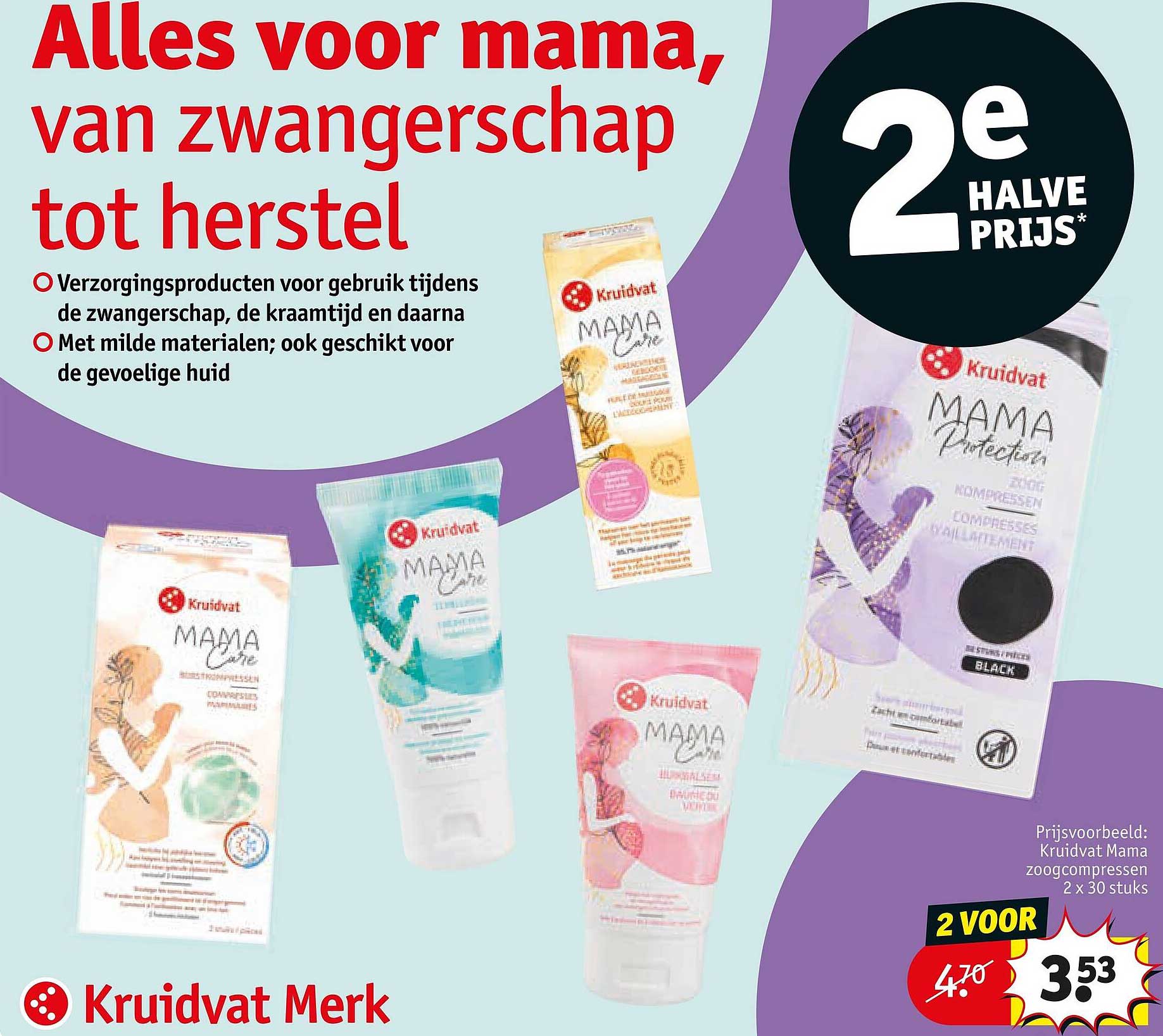 Alles voor mama, van zwangerschap tot herstel 2e halve prijs