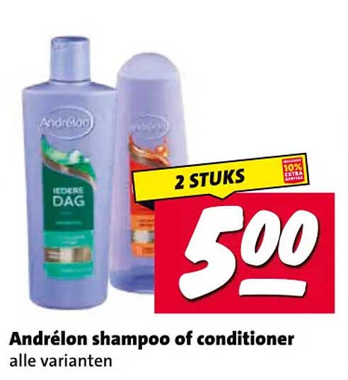 Andrélon shampoo of conditioner alle varianten 2 STUKS