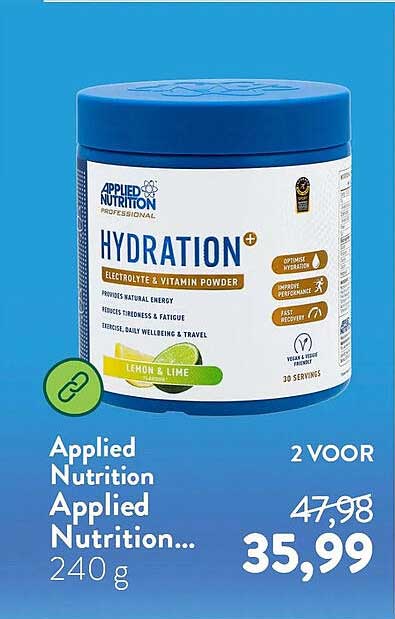 Applied Nutrition Applied Nutrition... 240 g 2 VOOR
