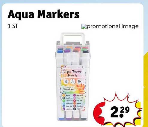 Aqua Markers