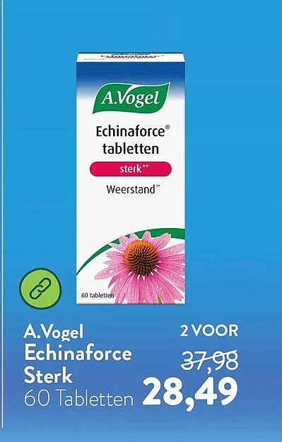 A.Vogel Echinaforce Sterk 60 Tabletten 2 VOOR