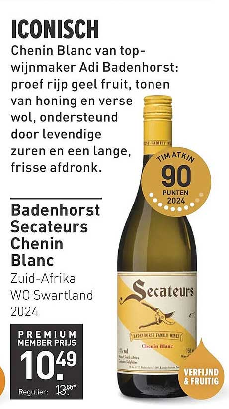 Badenhorst Secateurs Chenin Blanc