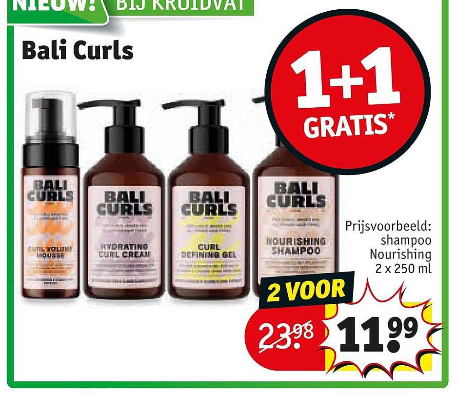 Bali Curls 1+1 GRATIS*