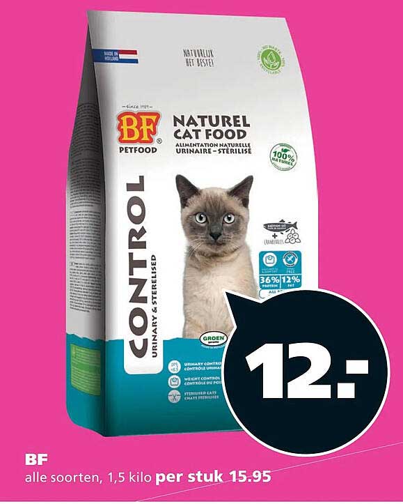 BF alle soorten, 1,5 kilo per stuk 15.95