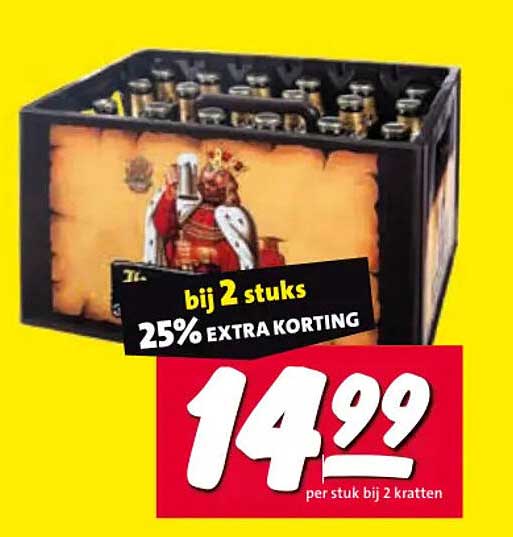 bij 2 stuks 25% EXTRA KORTING