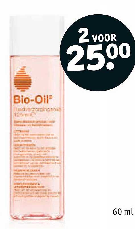 Bio-Oil 60 ml 2 voor 25.00