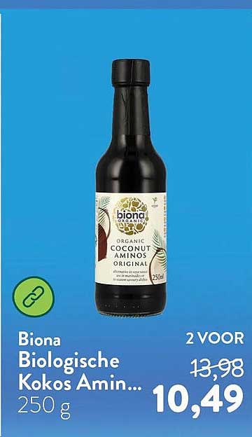 Biona Biologische Koks Amin... 250 g 2 VOOR