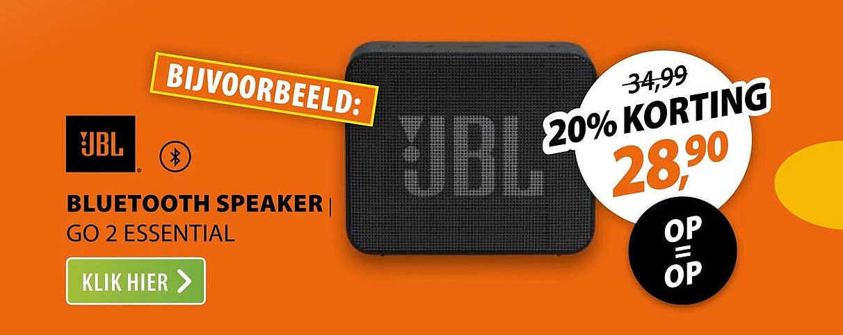 BLUETOOTH SPEAKER GO 2 ESSENTIAL