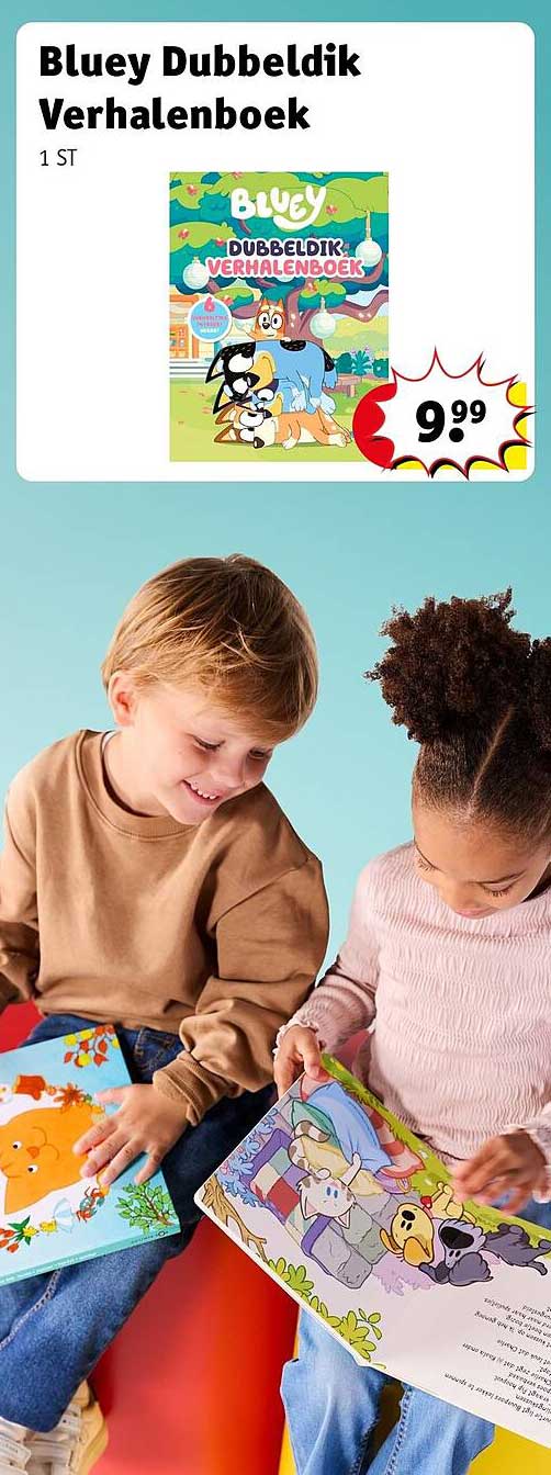 Bluey Dubbeldik Verhalenboek