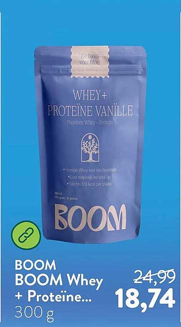 BOOM BOOM Whey + Proteine... 300 g