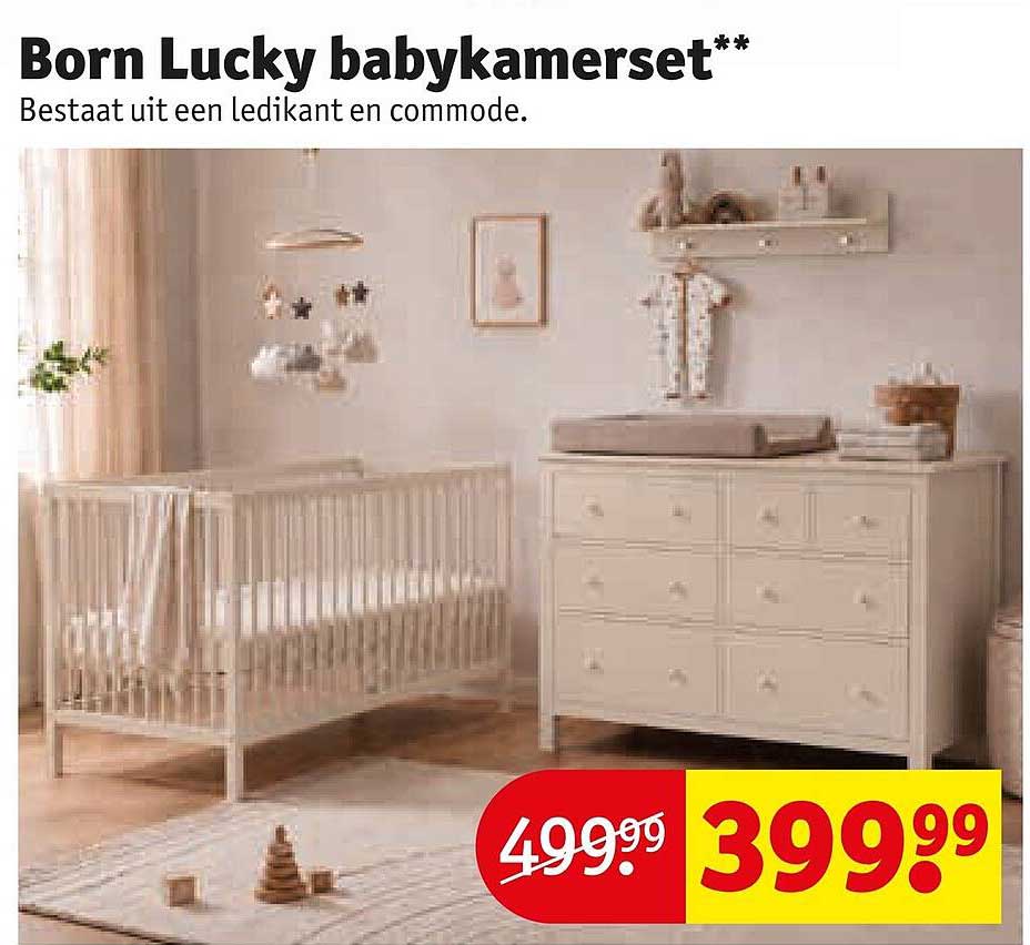 Born Lucky babykamerset**