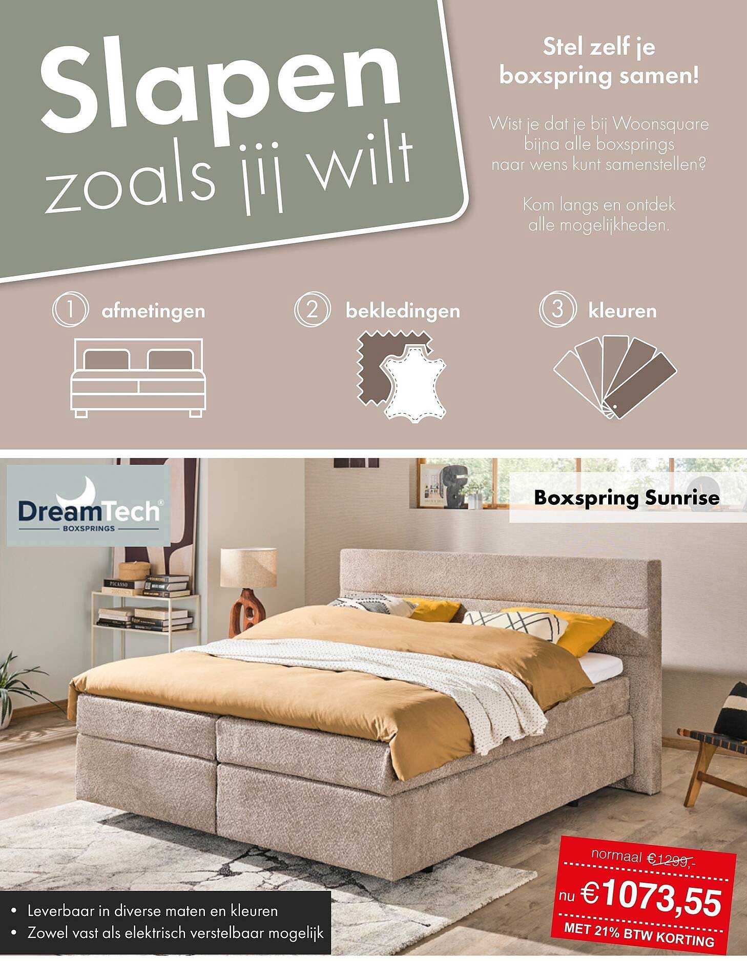 Boxspring Sunrise
