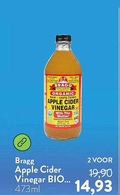 Bragg Apple Cider Vinegar BIO... 2 VOOR